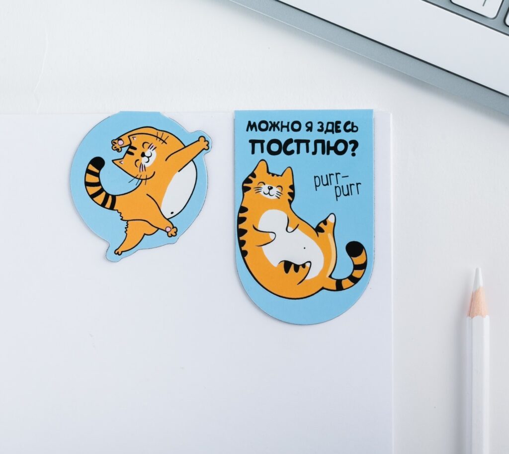 Печать магнитных наклеек в Москве