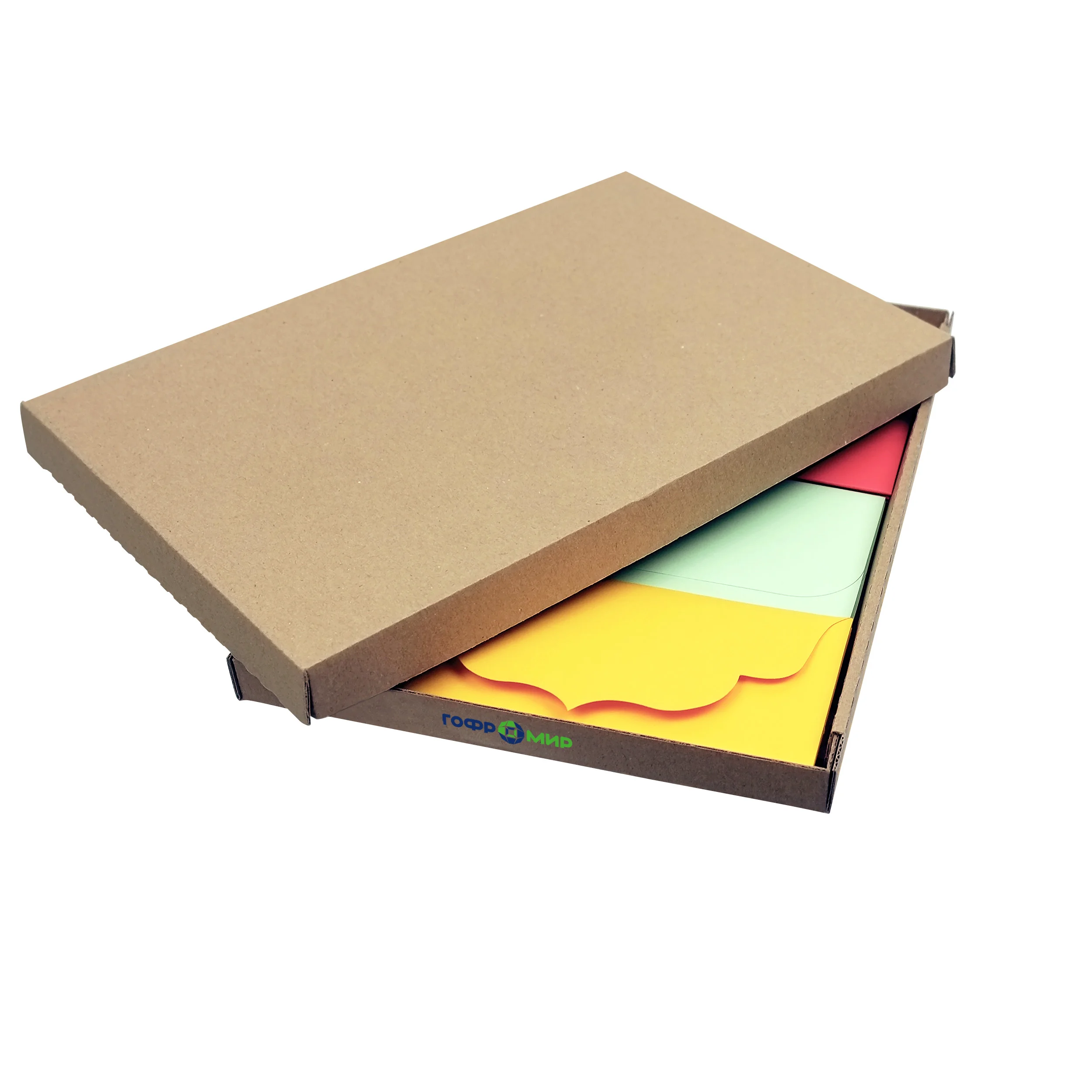Плоские коробки из картона в tprint