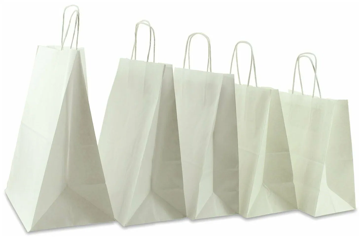 Бумажные пакеты с кручеными ручками в tprint