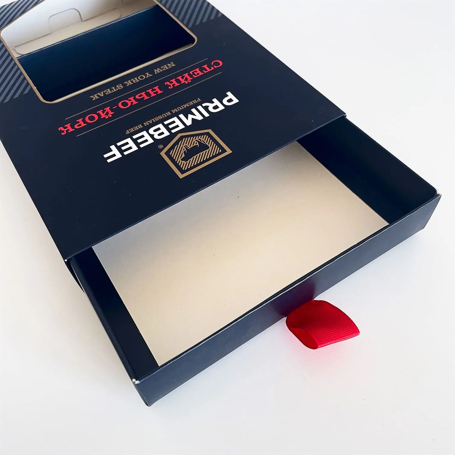 Изготовление коробок-пеналов для украшений с логотипом в tprint