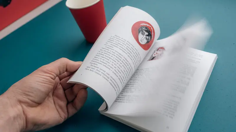 Печать книг в мягком переплете в Москве