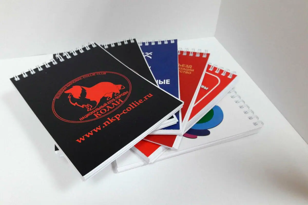 Печать блокнотов А5, 40л в tprint