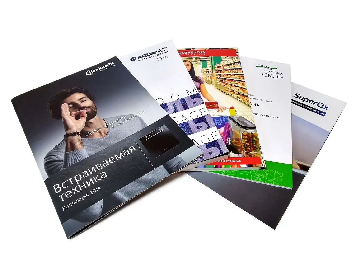 Печать мини рекламных брошюр в tprint