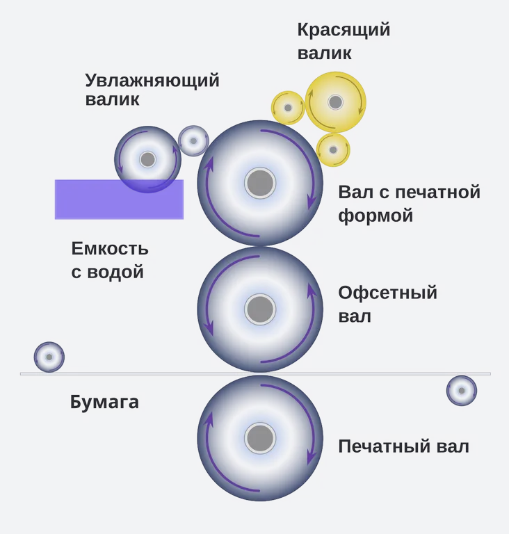 Что представляют собой офсетные печатные формы?