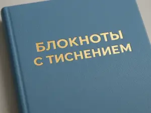 Блокноты с тиснением в Москве