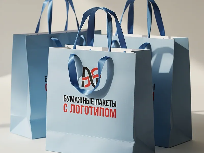заказать Бумажные пакеты с логотипом