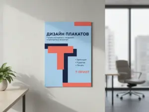 Дизайн плакатов в Москве