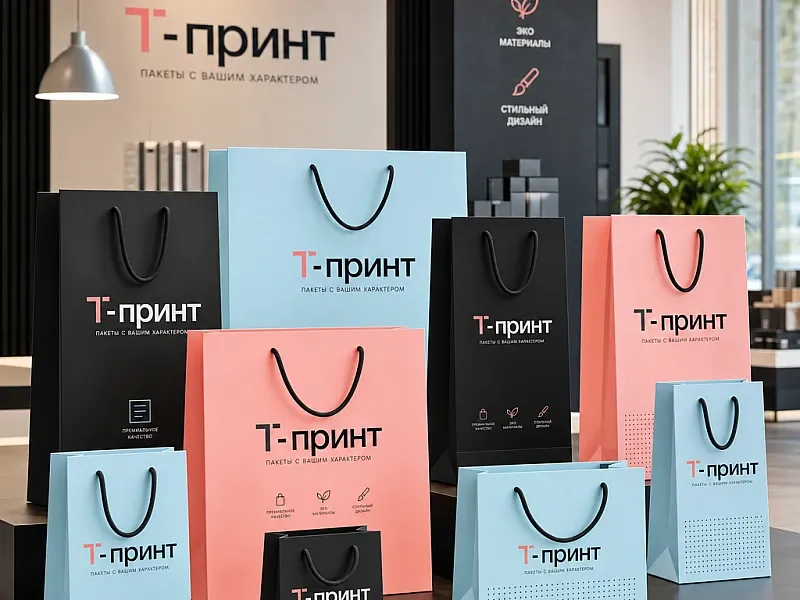 Изготовление бумажных пакетов недорого