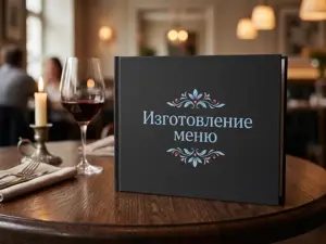 Изготовление меню в Москве