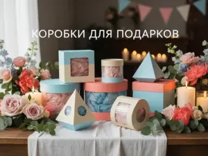 Коробки для подарков в Москве