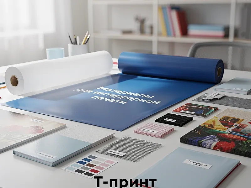 Материалы для интерьерной печати недорого