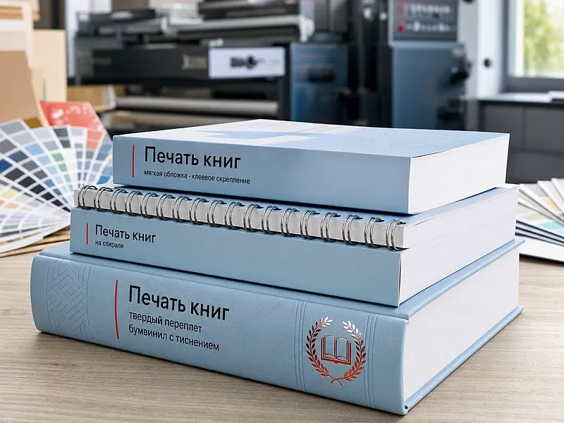 Печать книг на заказ