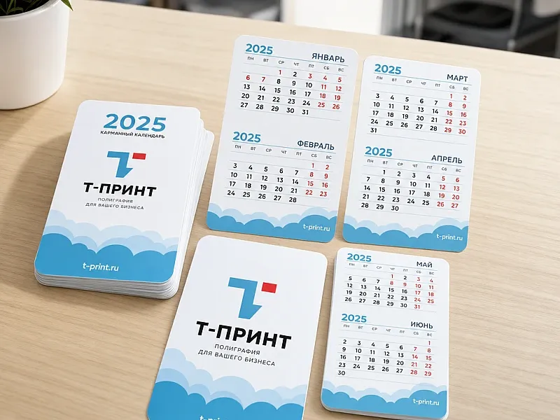 заказать Печать квартальных календарей