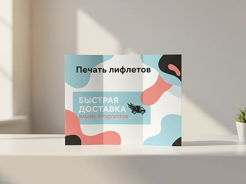 Печать лифлетов на заказ