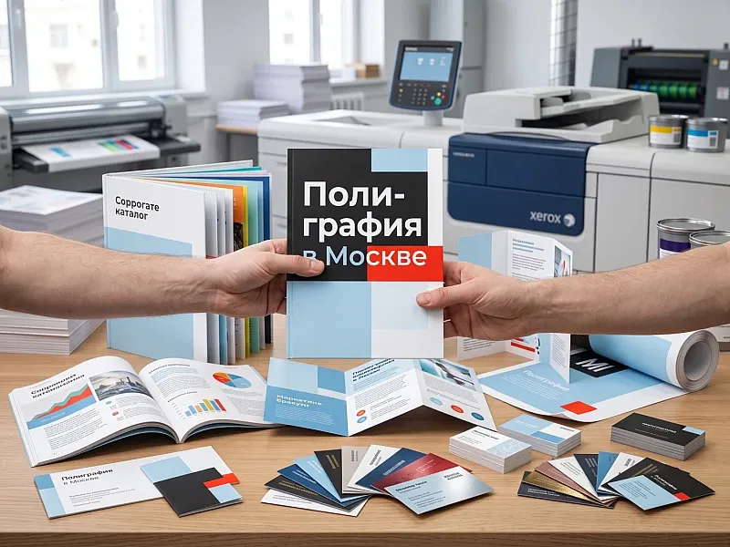 Полиграфия в Москве на заказ