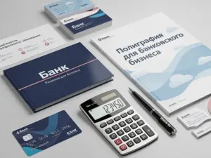 Полиграфия для банковского бизнеса в Москве