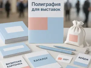 Полиграфия для выставок в Москве