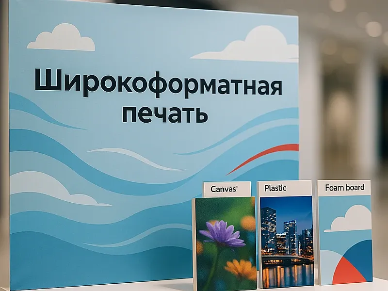 Широкоформатная печать дешево