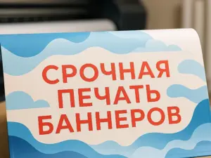 Срочная печать баннеров в Москве