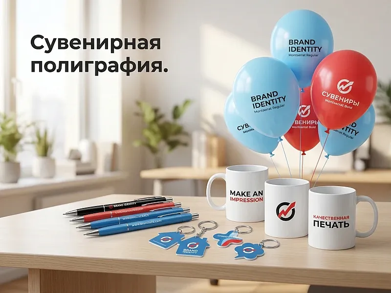 заказать Сувенирная полиграфия
