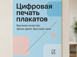 Цифровая печать плакатов в Москве