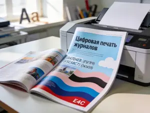 Цифровая печать журналов в Москве