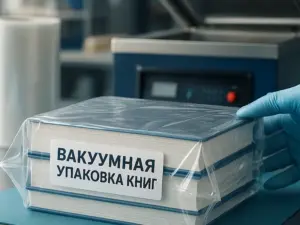 Вакуумная упаковка книг в Москве